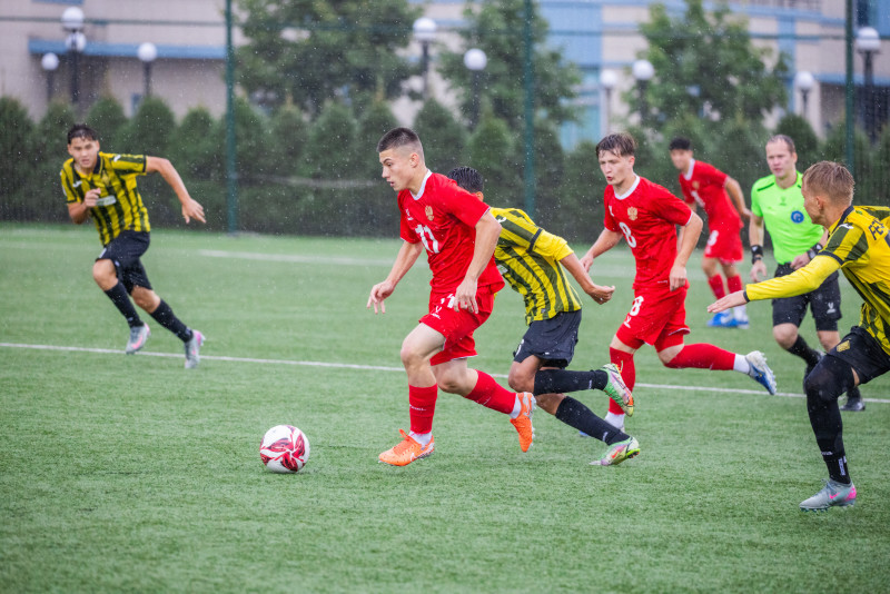 XVIII Международный юношеский турнир памяти Ю.А. Морозова: «Кайрат» — Сборная России