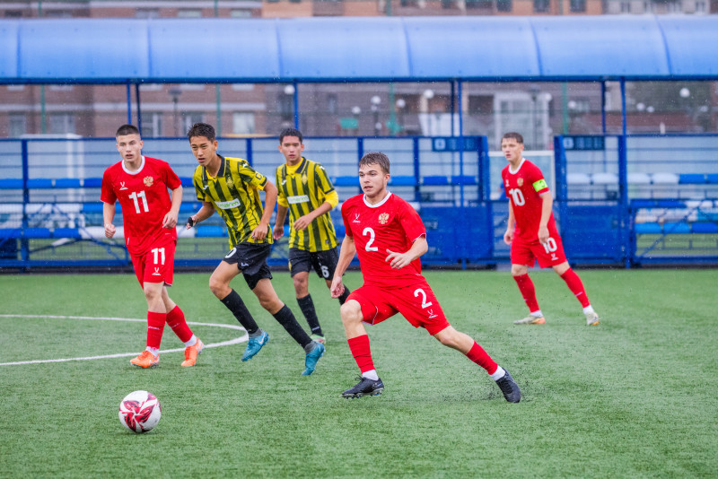 XVIII Международный юношеский турнир памяти Ю.А. Морозова: «Кайрат» — Сборная России