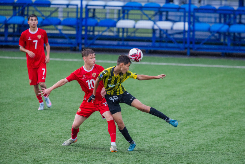 XVIII Международный юношеский турнир памяти Ю.А. Морозова: «Кайрат» — Сборная России