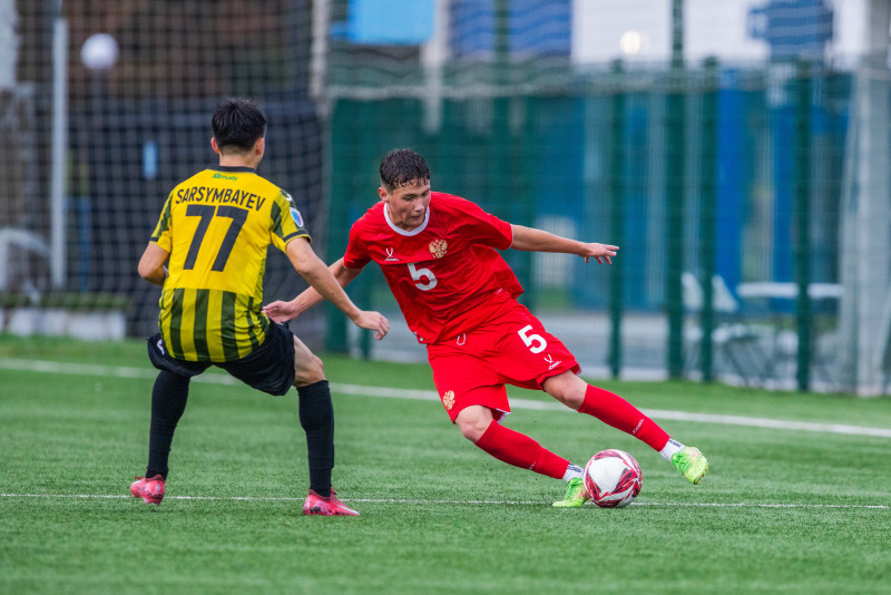 XVIII Международный юношеский турнир памяти Ю.А. Морозова: «Кайрат» — Сборная России