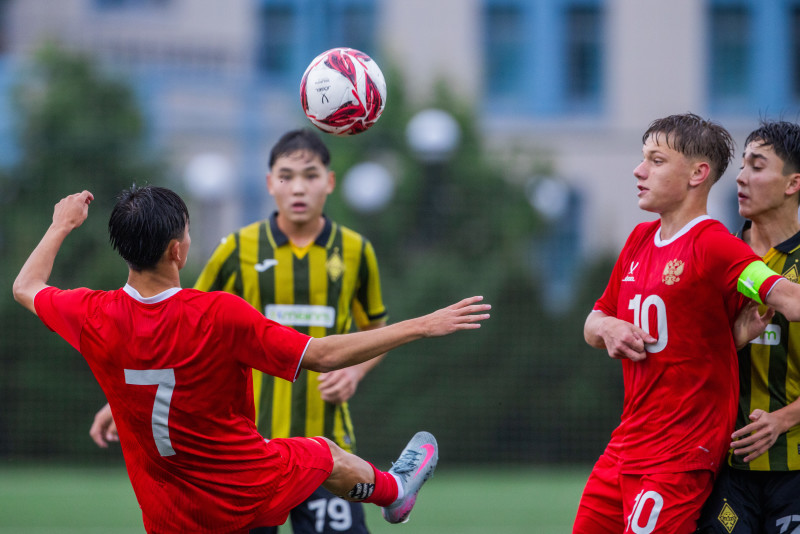 XVIII Международный юношеский турнир памяти Ю.А. Морозова: «Кайрат» — Сборная России