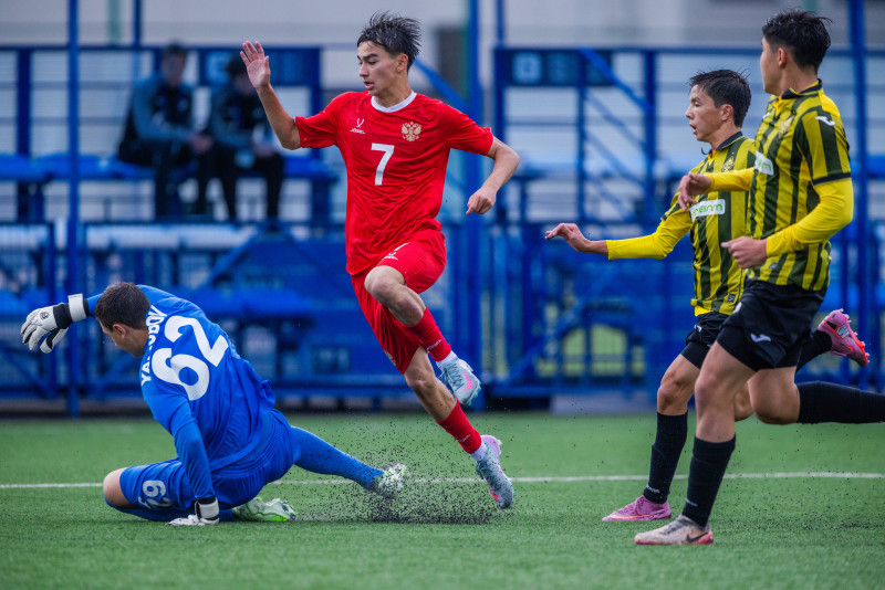 XVIII Международный юношеский турнир памяти Ю.А. Морозова: «Кайрат» — Сборная России