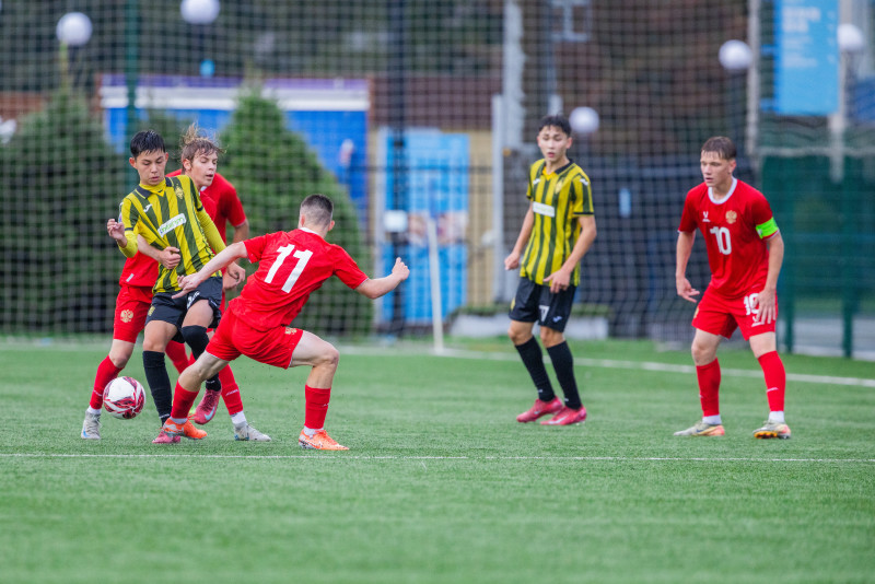 XVIII Международный юношеский турнир памяти Ю.А. Морозова: «Кайрат» — Сборная России