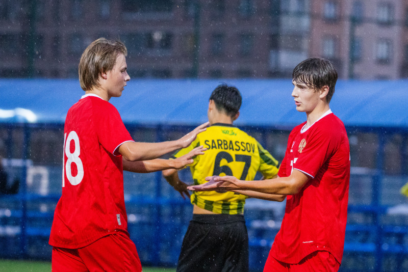 XVIII Международный юношеский турнир памяти Ю.А. Морозова: «Кайрат» — Сборная России