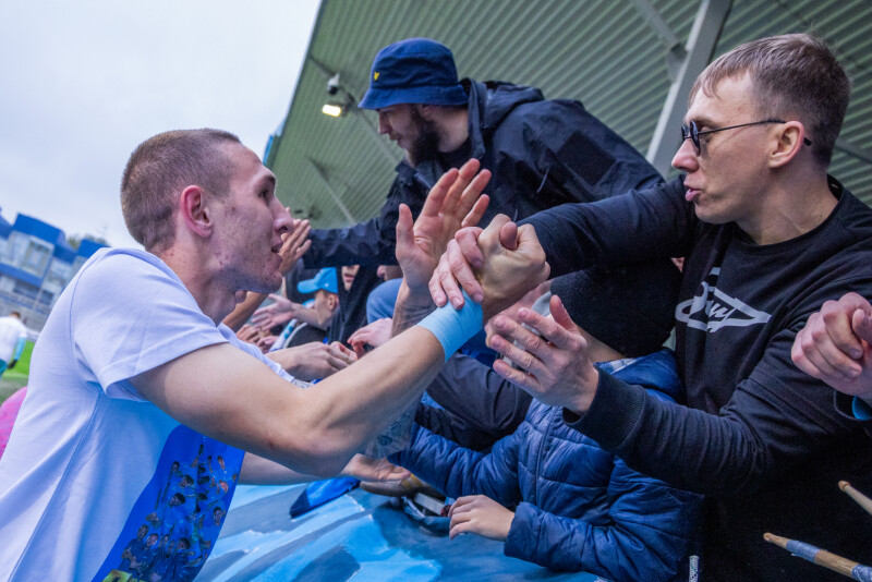 Гендер-пати после матча Второй лиги, «Зенит»-2 — «Амкар»