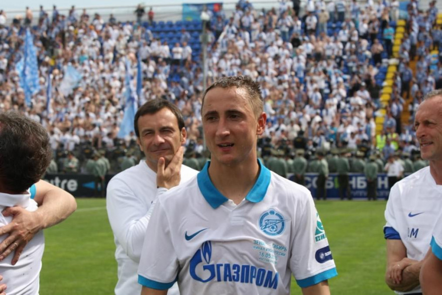 Церемония награждения «Зенита»,  Кубоком России 2009/2010