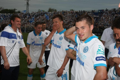 Церемония награждения «Зенита»,  Кубоком России 2009/2010