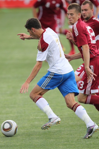 Чемпионат Европы 2011 среди молодженых команд, Россия—Латвия