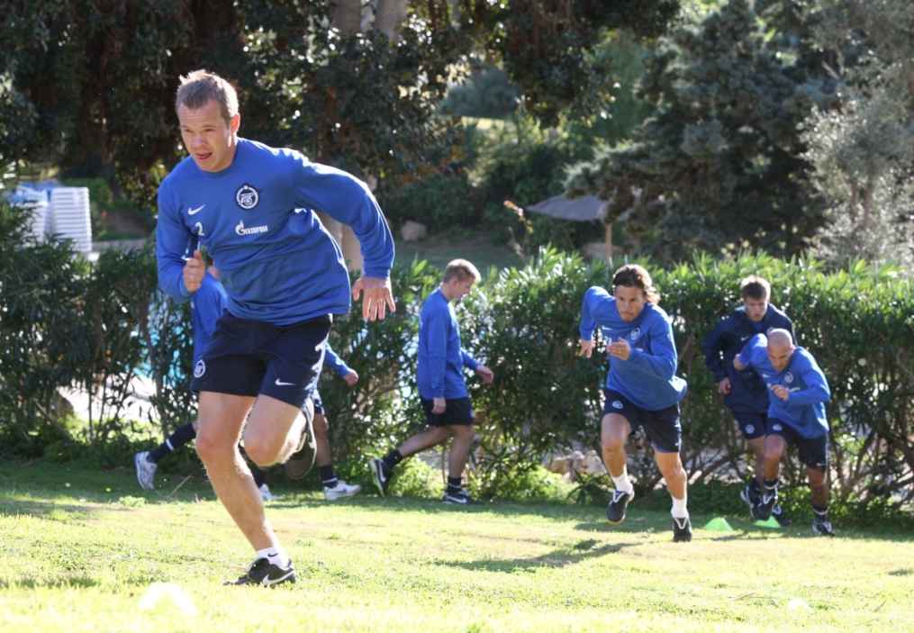 «Зенит» на  предсезонном сборе в Ла—Манге (Испания)