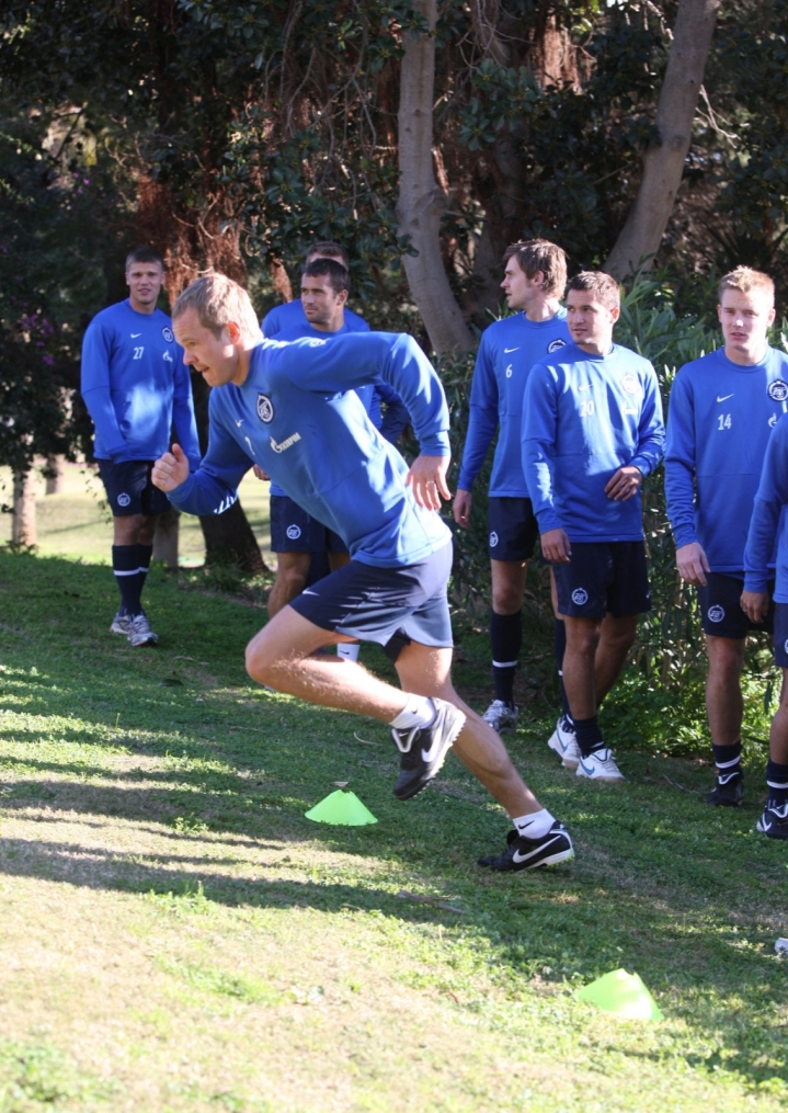 «Зенит» на  предсезонном сборе в Ла—Манге (Испания)