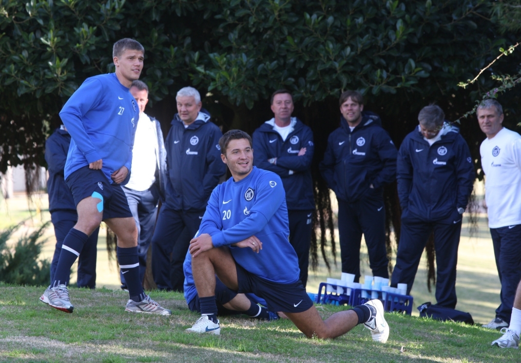 «Зенит» на  предсезонном сборе в Ла—Манге (Испания)