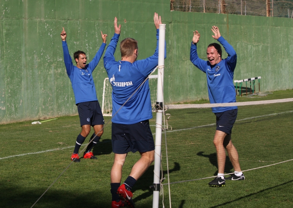 «Зенит» на  предсезонном сборе в Ла—Манге (Испания)