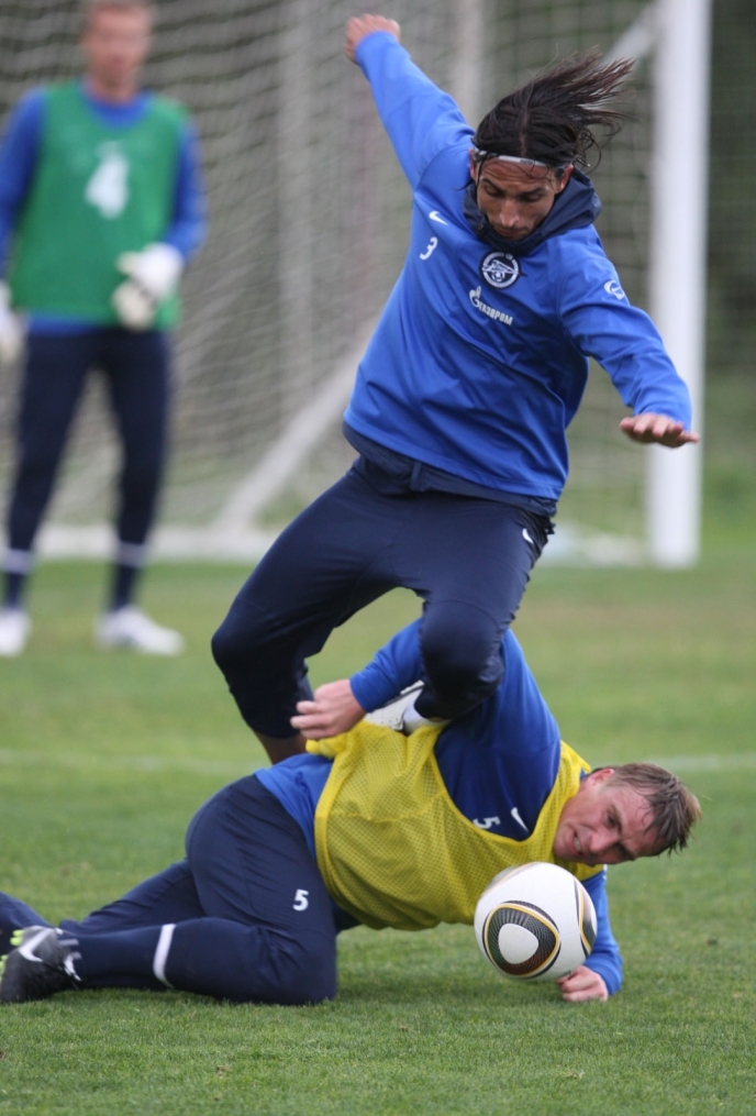 «Зенит» на  предсезонном сборе в Ла—Манге (Испания)