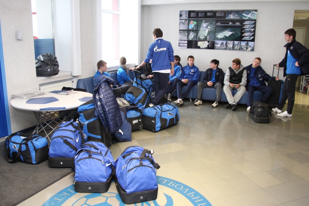 Отъезд команды на предсезонный сборы