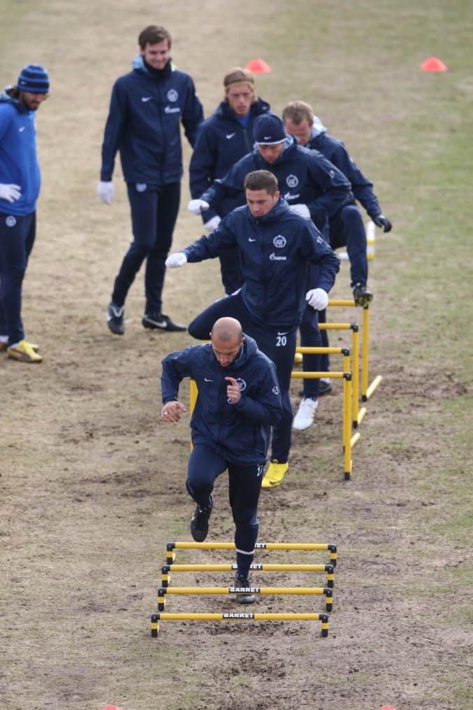 Открытая тренировка  в преддверии матча с московским «Динамо»