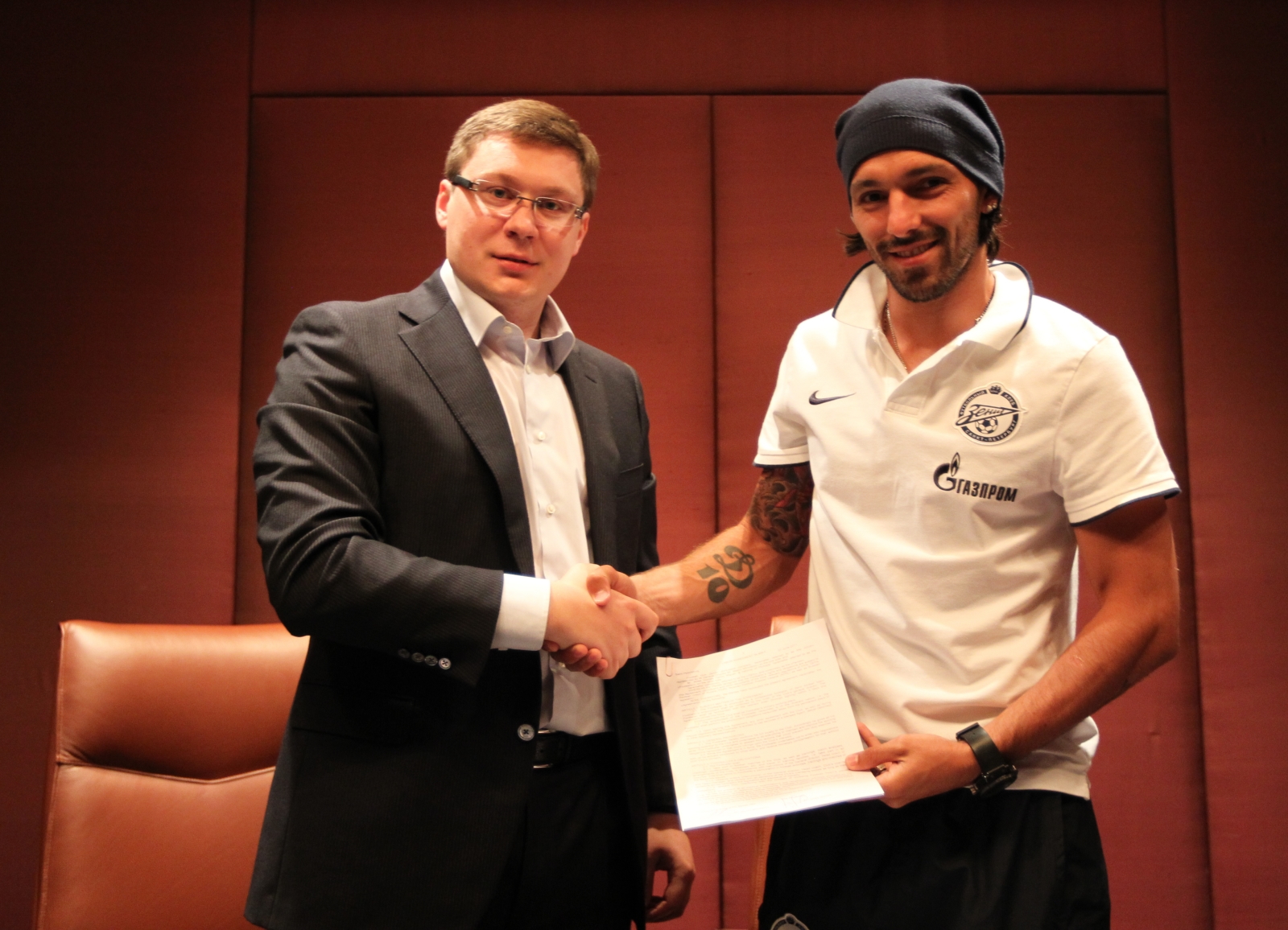 Данни, полузащитник ФК «Зенит» подписал новый контракт с Зенитом