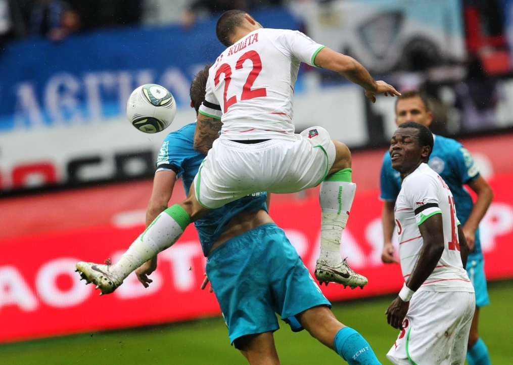 Mатч 23-го тура СОГАЗ-Чемпионата России 2011/12 «Локомотив» — «Зенит»