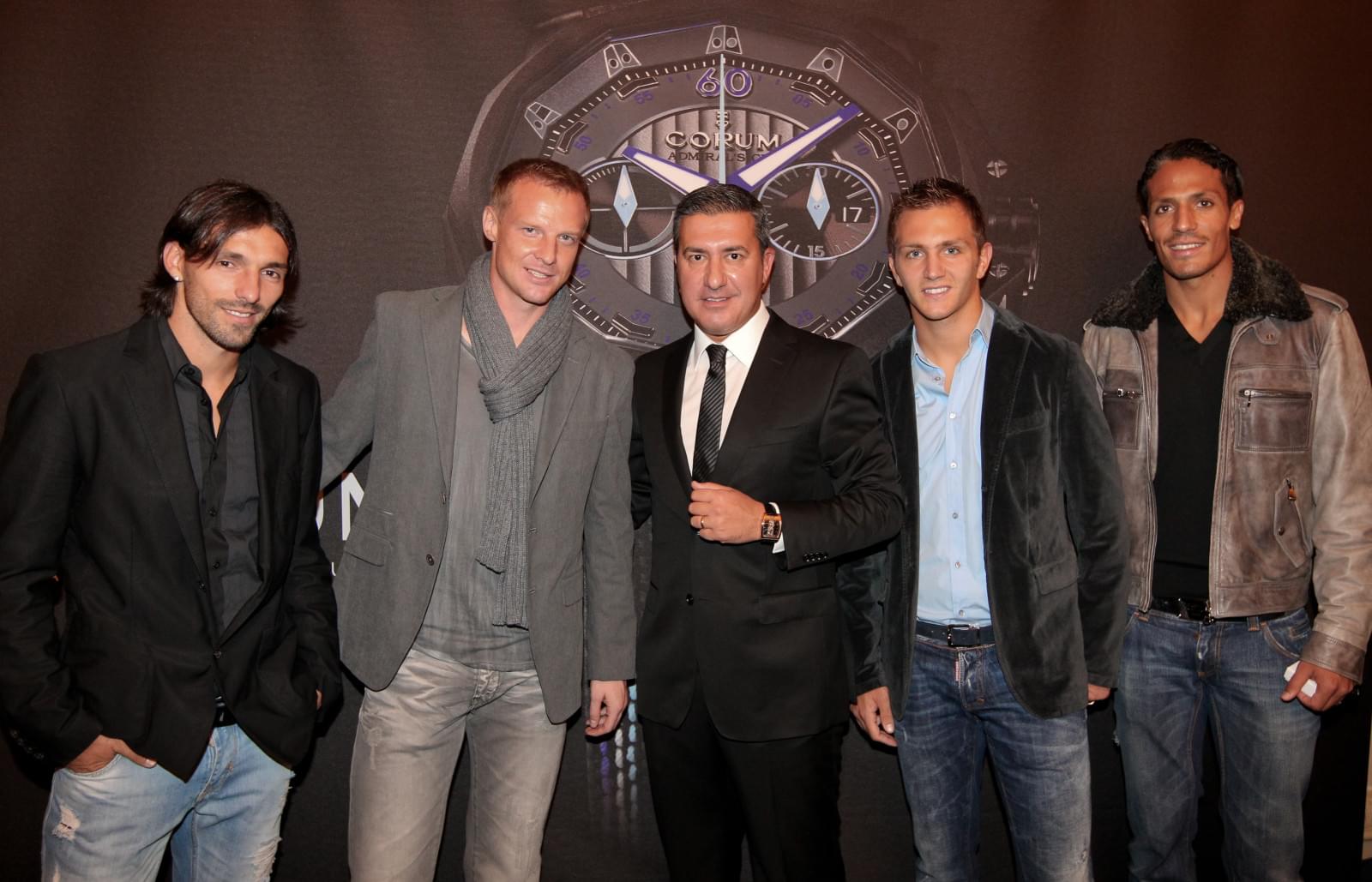 Презентация часов Corum Admiral Cup FC Zenit Chronograph 48