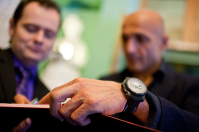 Презентация часов Corum Admiral Cup FC Zenit Chronograph 48