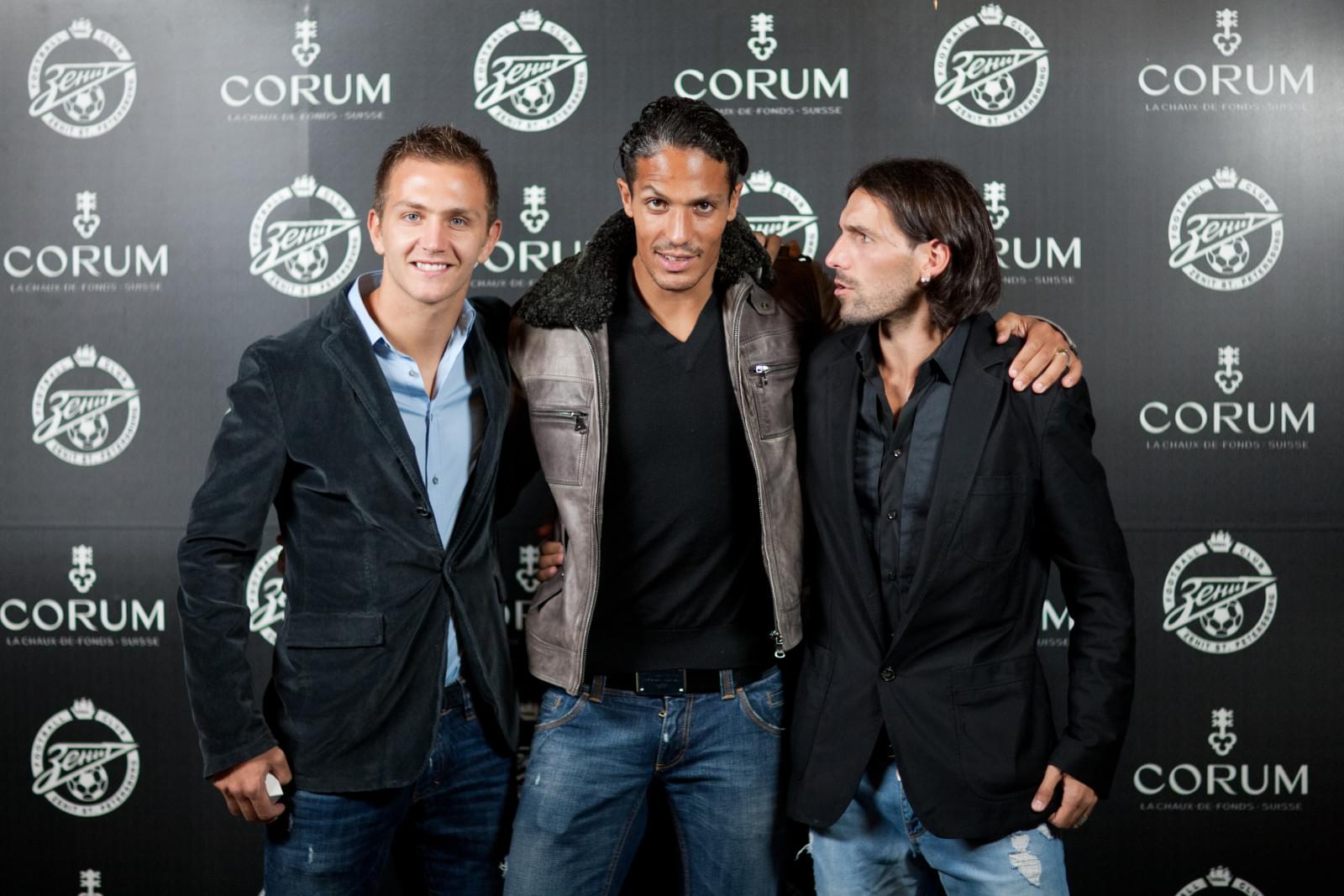 Презентация часов Corum Admiral Cup FC Zenit Chronograph 48