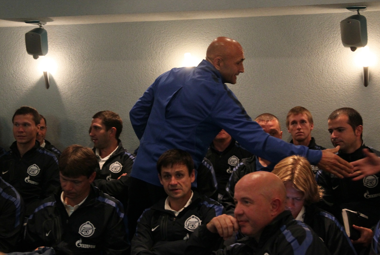 Встреча Лучано Спаллетти с тренерами и руководством Академии «Зенита»