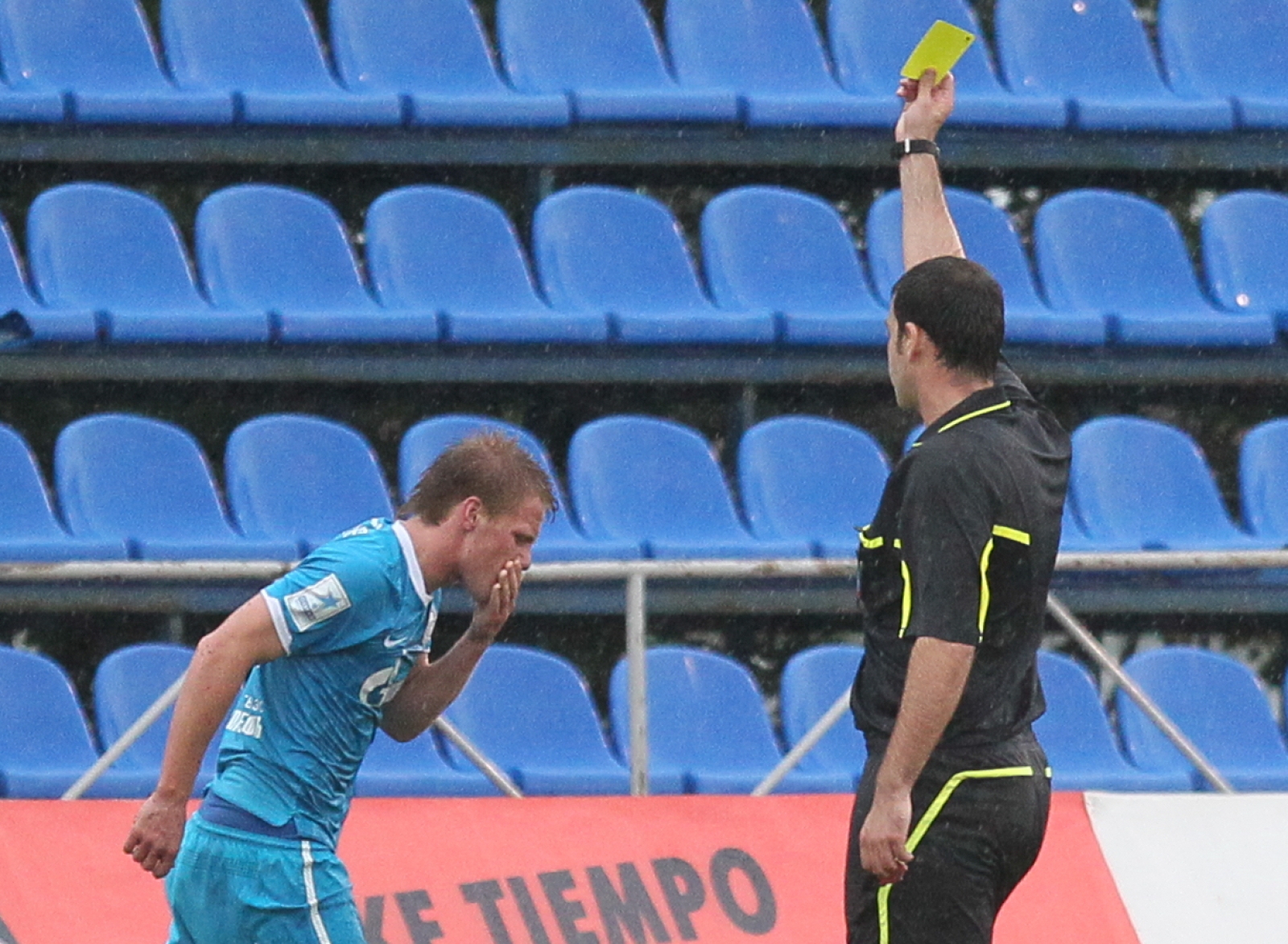 Первенство молодежных составов 2011. Матч Зенит — Томь