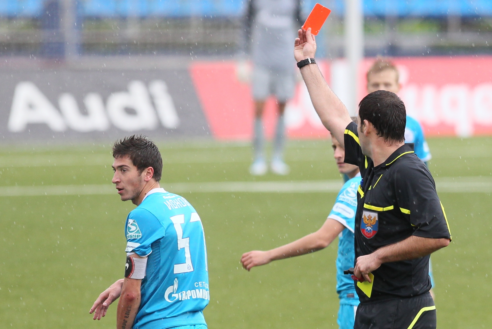 Первенство молодежных составов 2011. Матч Зенит — Томь