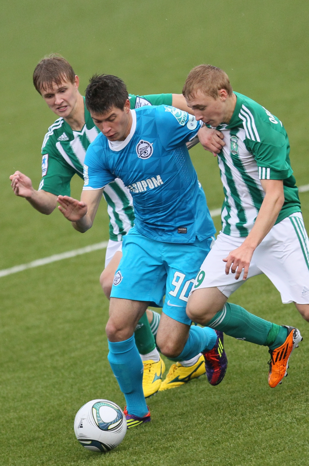 Первенство молодежных составов 2011. Матч Зенит — Томь