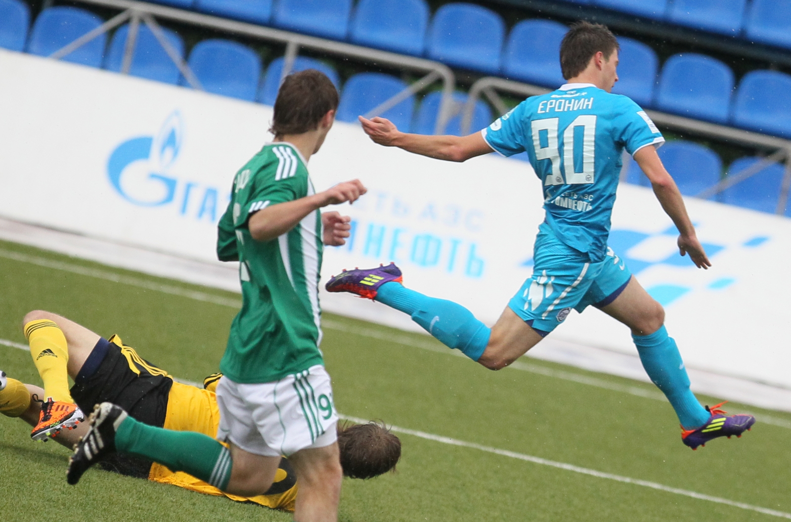 Первенство молодежных составов 2011. Матч Зенит — Томь