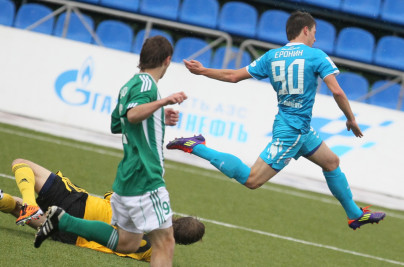 Первенство молодежных составов 2011. Матч Зенит — Томь