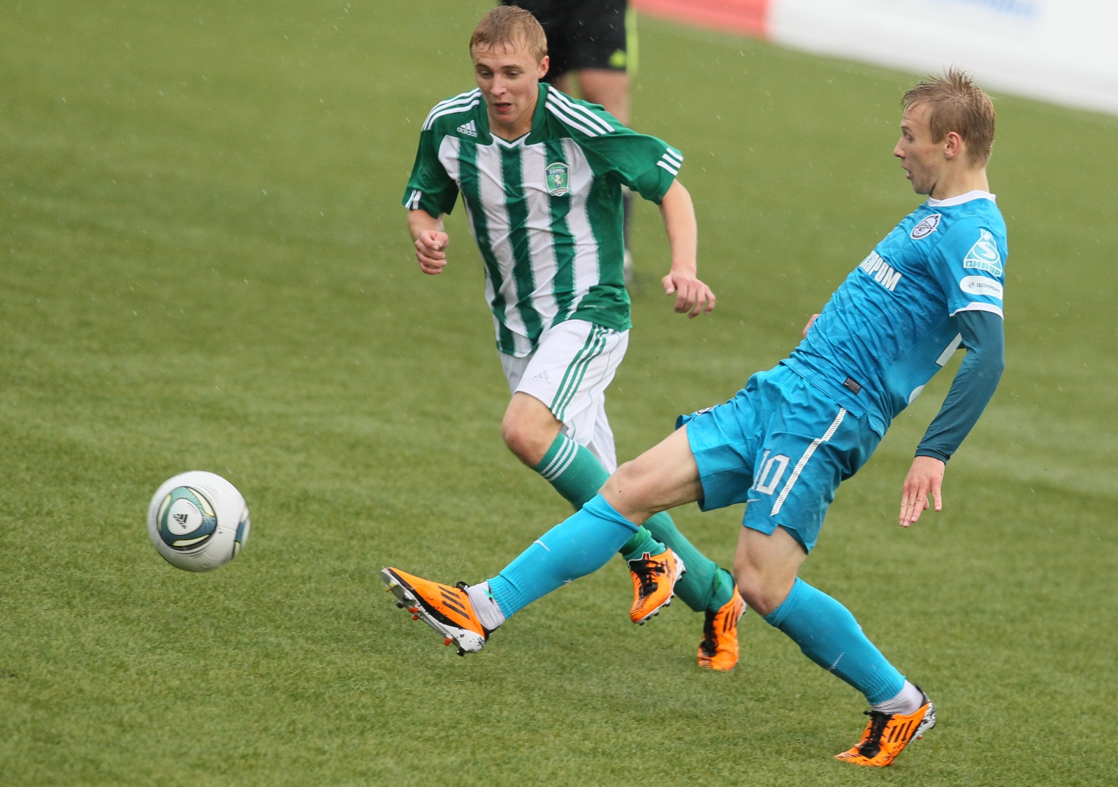 Первенство молодежных составов 2011. Матч Зенит — Томь