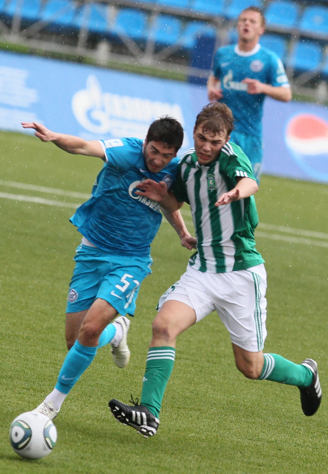 Первенство молодежных составов 2011. Матч Зенит — Томь