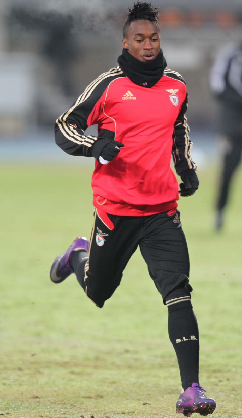 Открытая тренировка ФК Бенфика перед матчем 1/8 финала Лиги чемпионов УЕФА