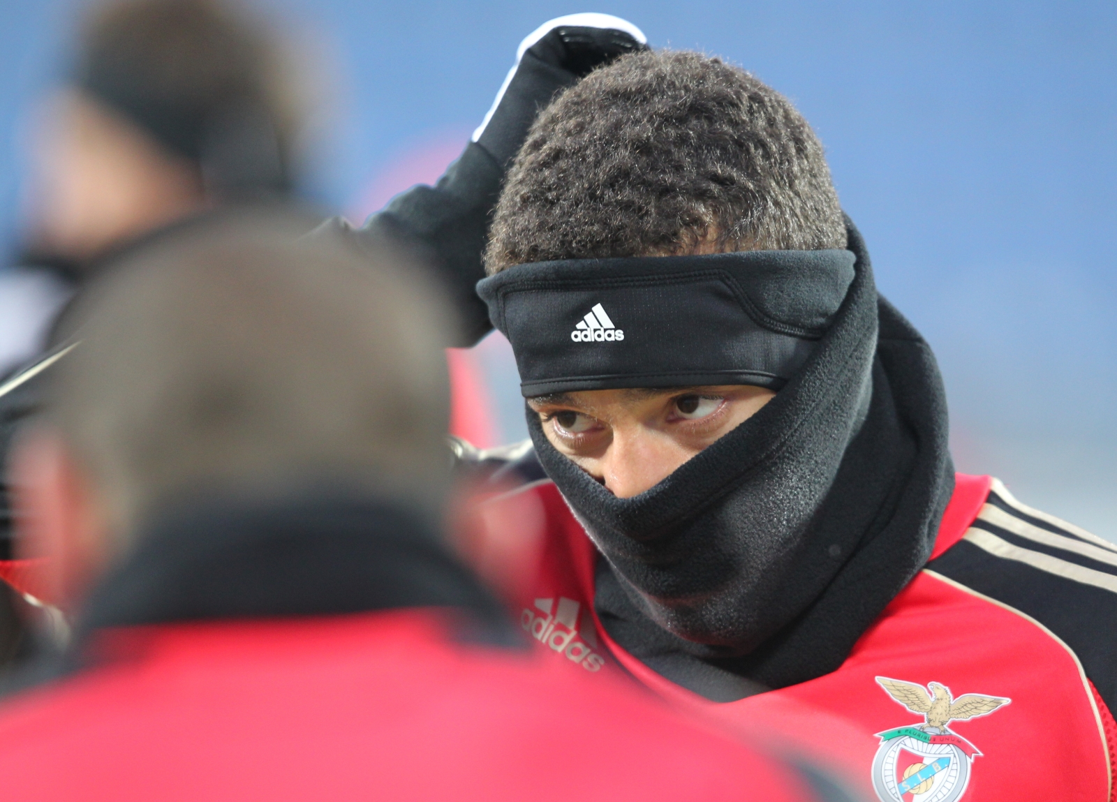 Открытая тренировка ФК Бенфика перед матчем 1/8 финала Лиги чемпионов УЕФА