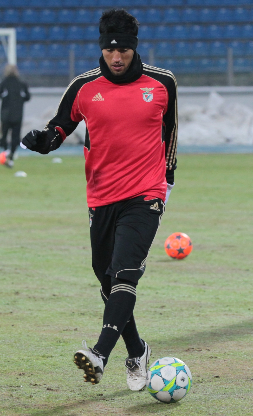 Открытая тренировка ФК Бенфика перед матчем 1/8 финала Лиги чемпионов УЕФА