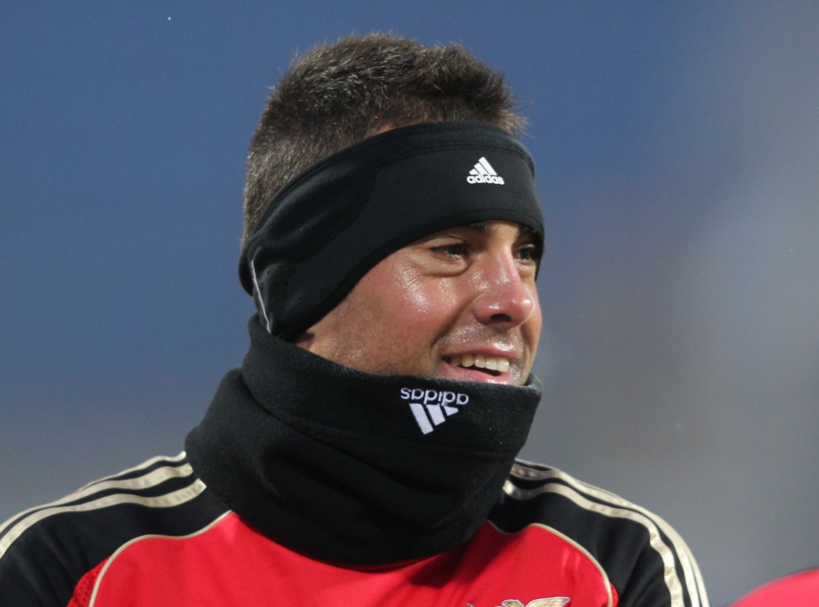 Открытая тренировка ФК Бенфика перед матчем 1/8 финала Лиги чемпионов УЕФА