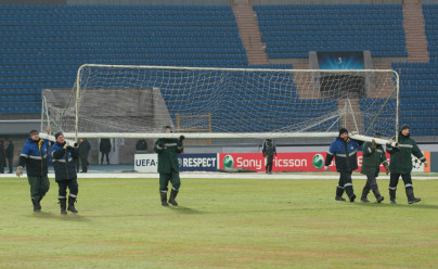 Открытая тренировка ФК Бенфика перед матчем 1/8 финала Лиги чемпионов УЕФА