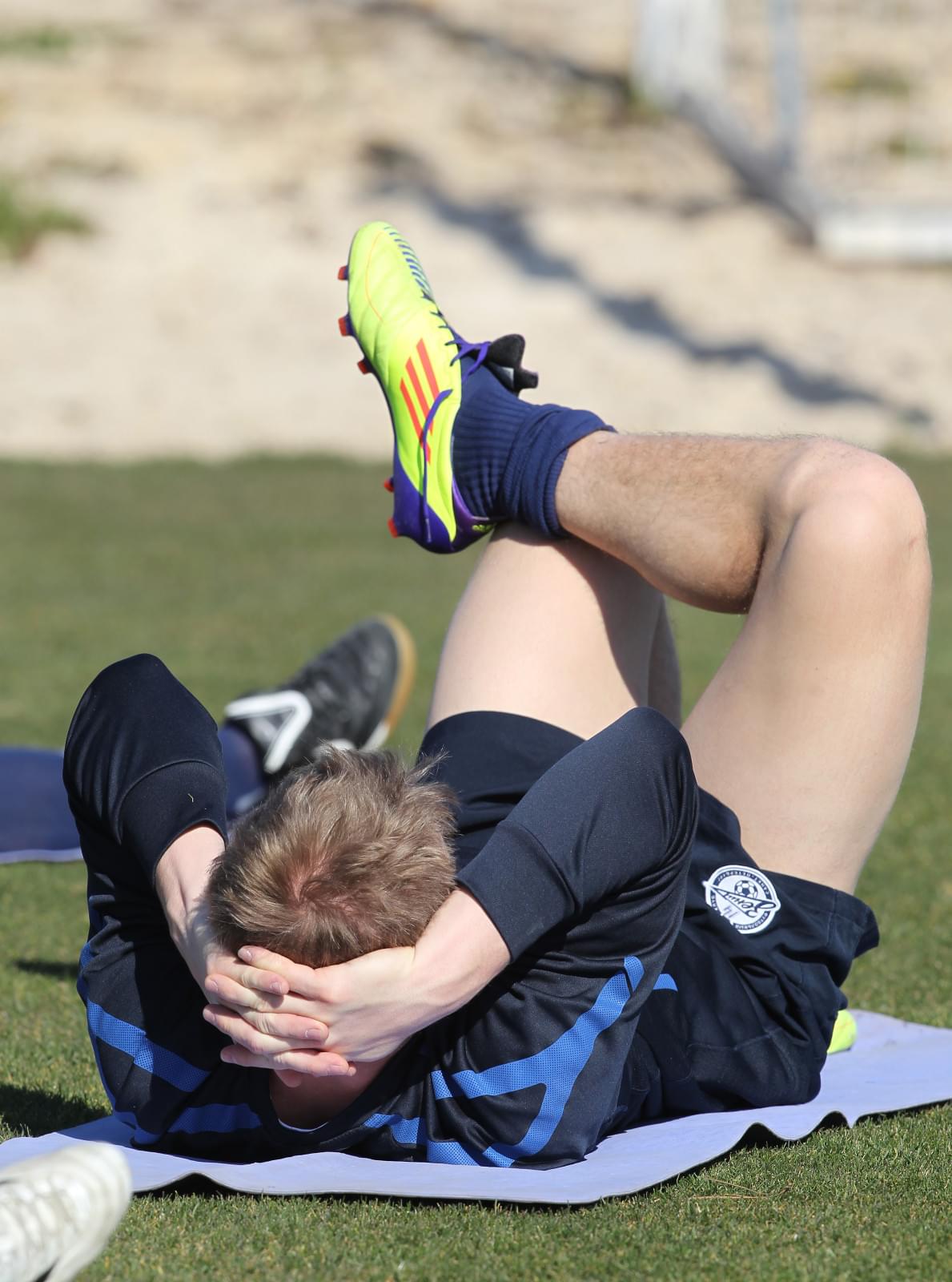 Учебно—Тренировочный сбор основного состава ФК «Зенит» День первый, утренняя тренировка