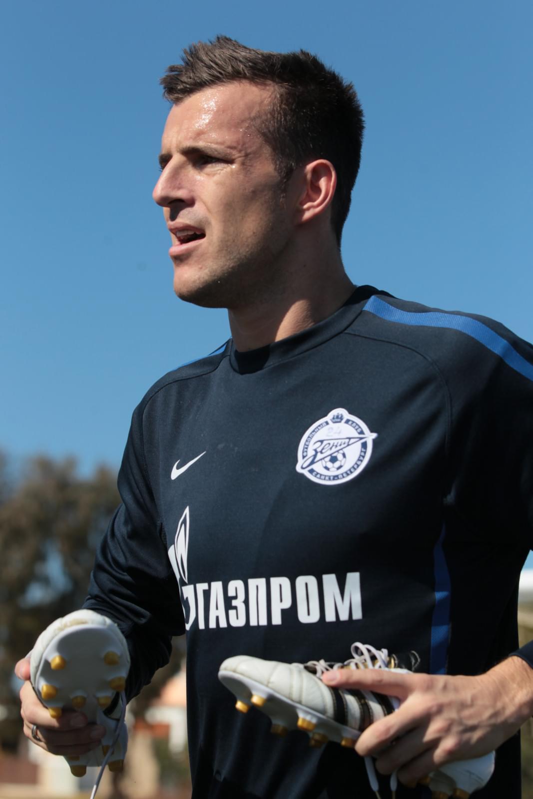 Учебно—Тренировочный сбор основного состава ФК «Зенит» День первый, утренняя тренировка