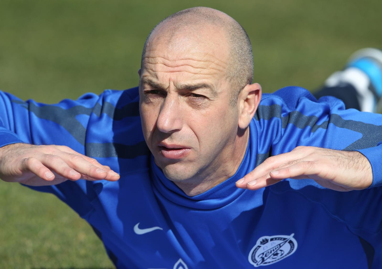 Учебно—Тренировочный сбор основного состава ФК «Зенит» День первый, утренняя тренировка