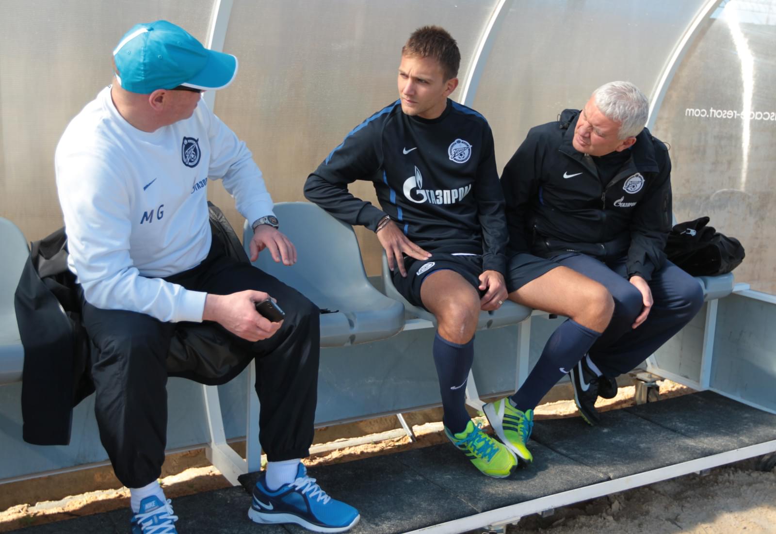 Учебно—Тренировочный сбор основного состава ФК «Зенит» День первый, утренняя тренировка