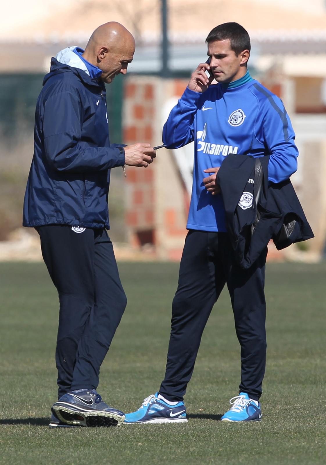 Учебно—Тренировочный сбор основного состава ФК «Зенит» День первый, утренняя тренировка