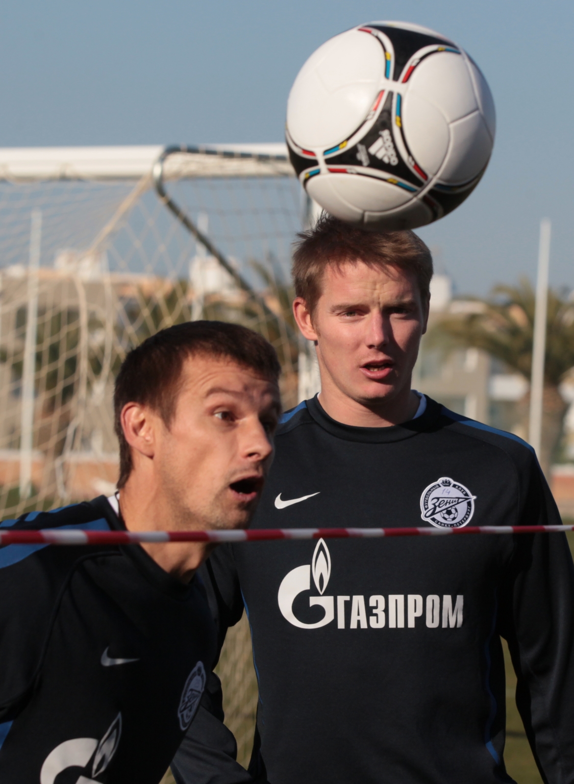 Учебно—Тренировочный сбор основного состава ФК «Зенит» День первый, вечерняя тренировка