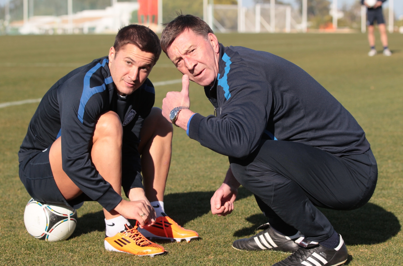 Учебно—Тренировочный сбор основного состава ФК «Зенит» День первый, вечерняя тренировка