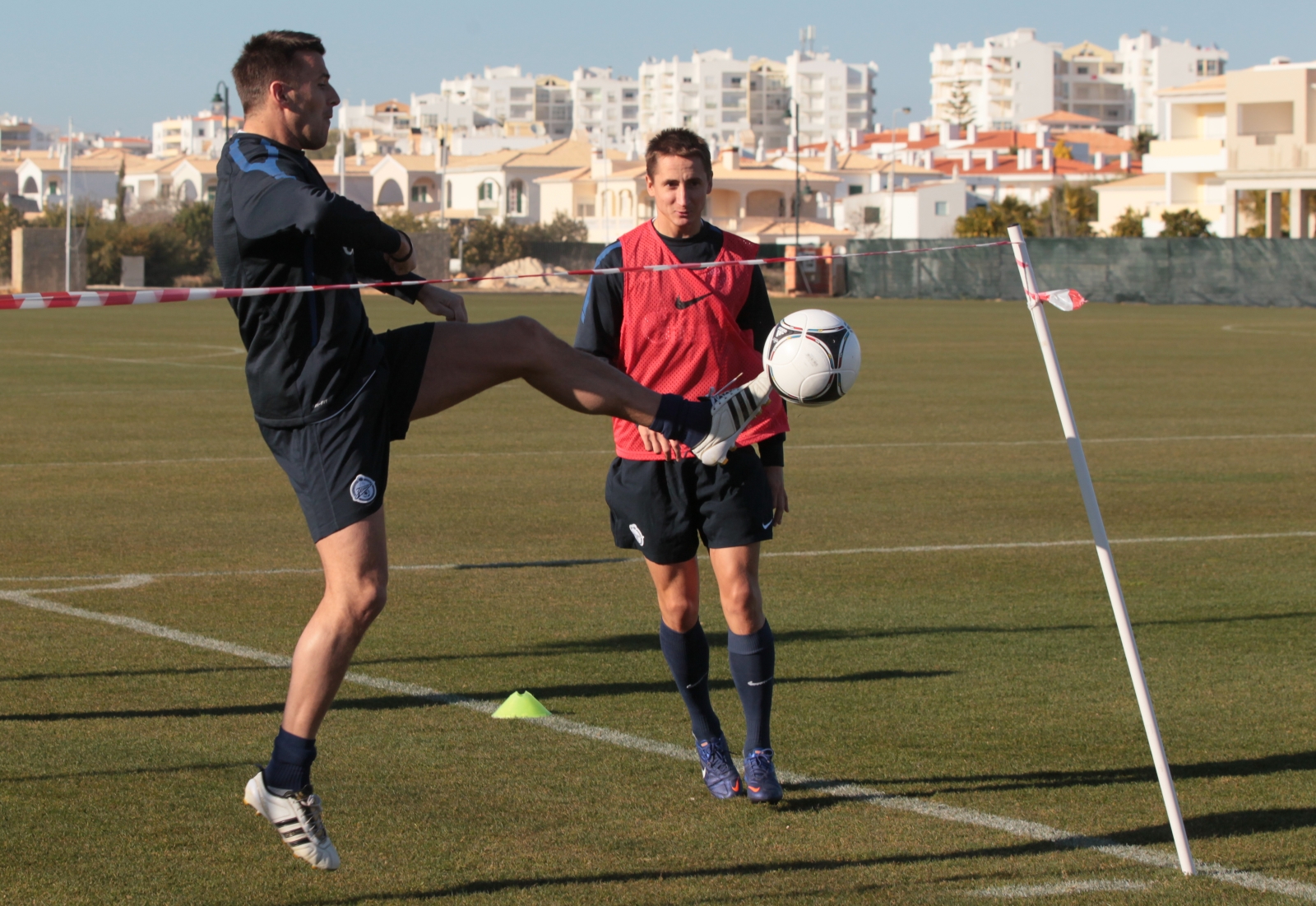 Учебно—Тренировочный сбор основного состава ФК «Зенит» День первый, вечерняя тренировка