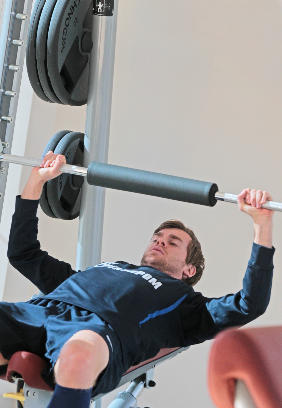 Третий сбор «Зенита» в Лагуше: занятия в тренажерном зале