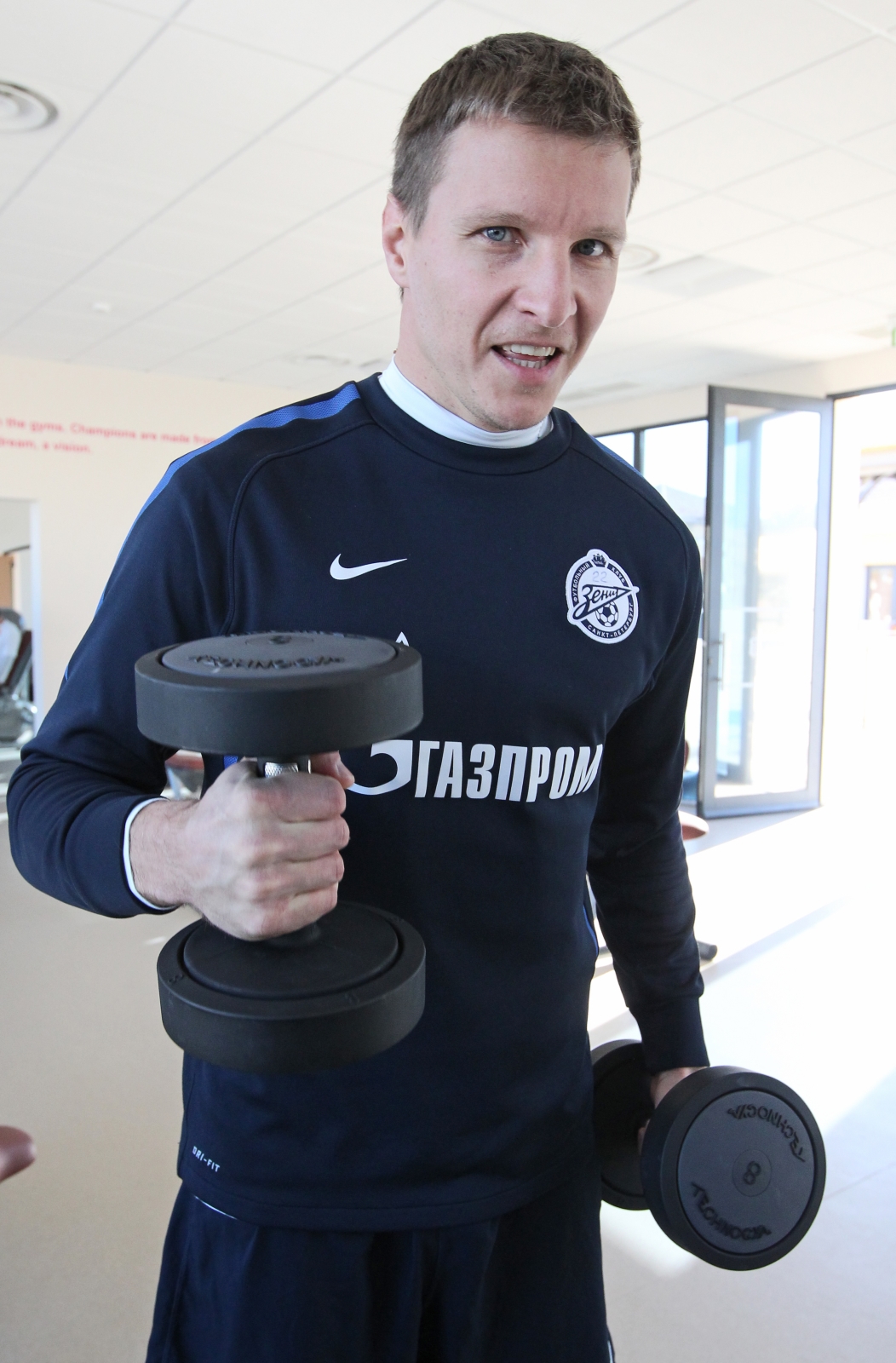 Третий сбор «Зенита» в Лагуше: занятия в тренажерном зале