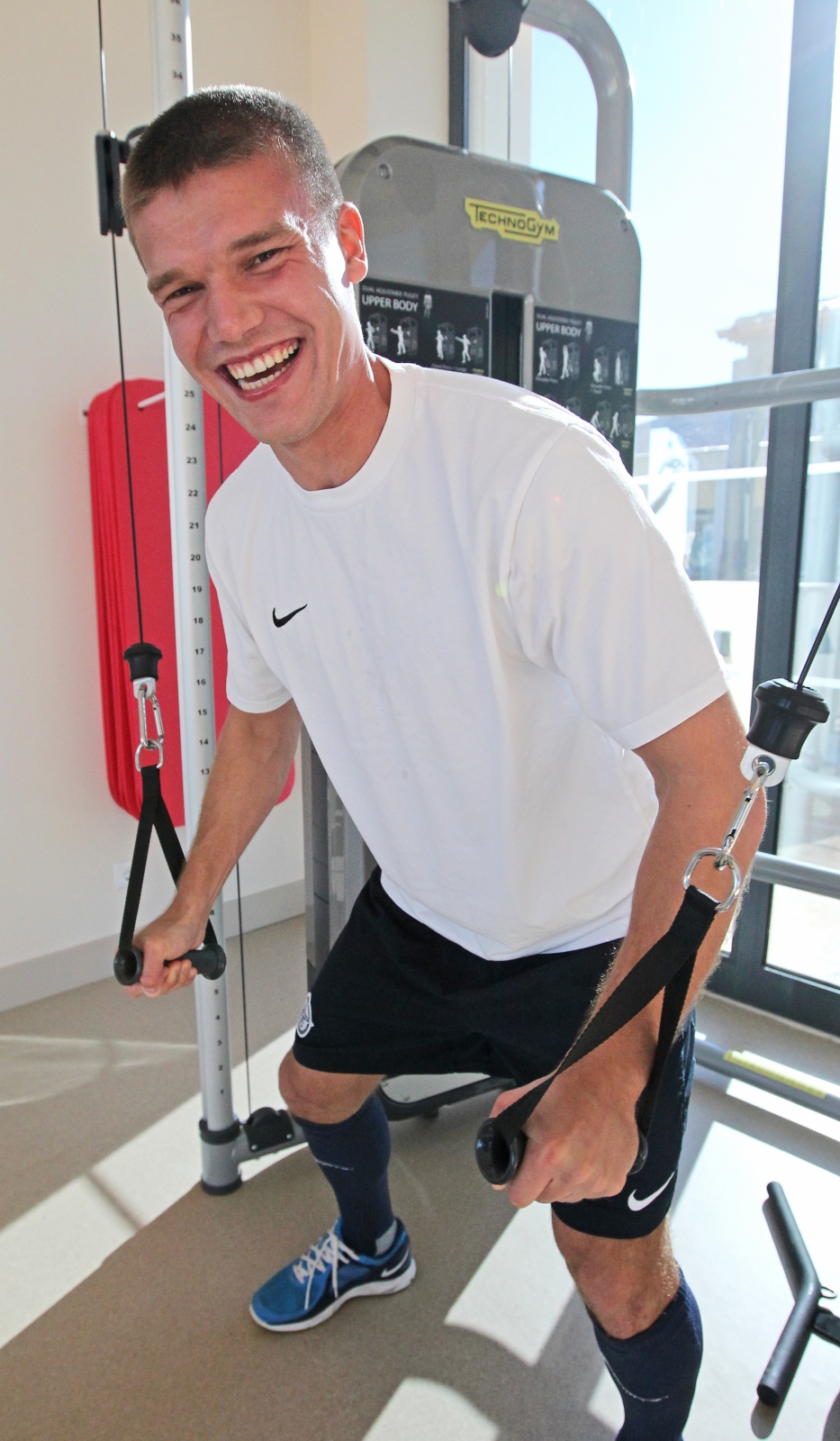 Третий сбор «Зенита» в Лагуше: занятия в тренажерном зале