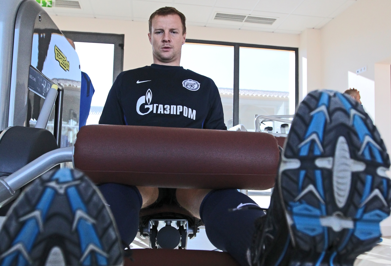 Третий сбор «Зенита» в Лагуше: занятия в тренажерном зале