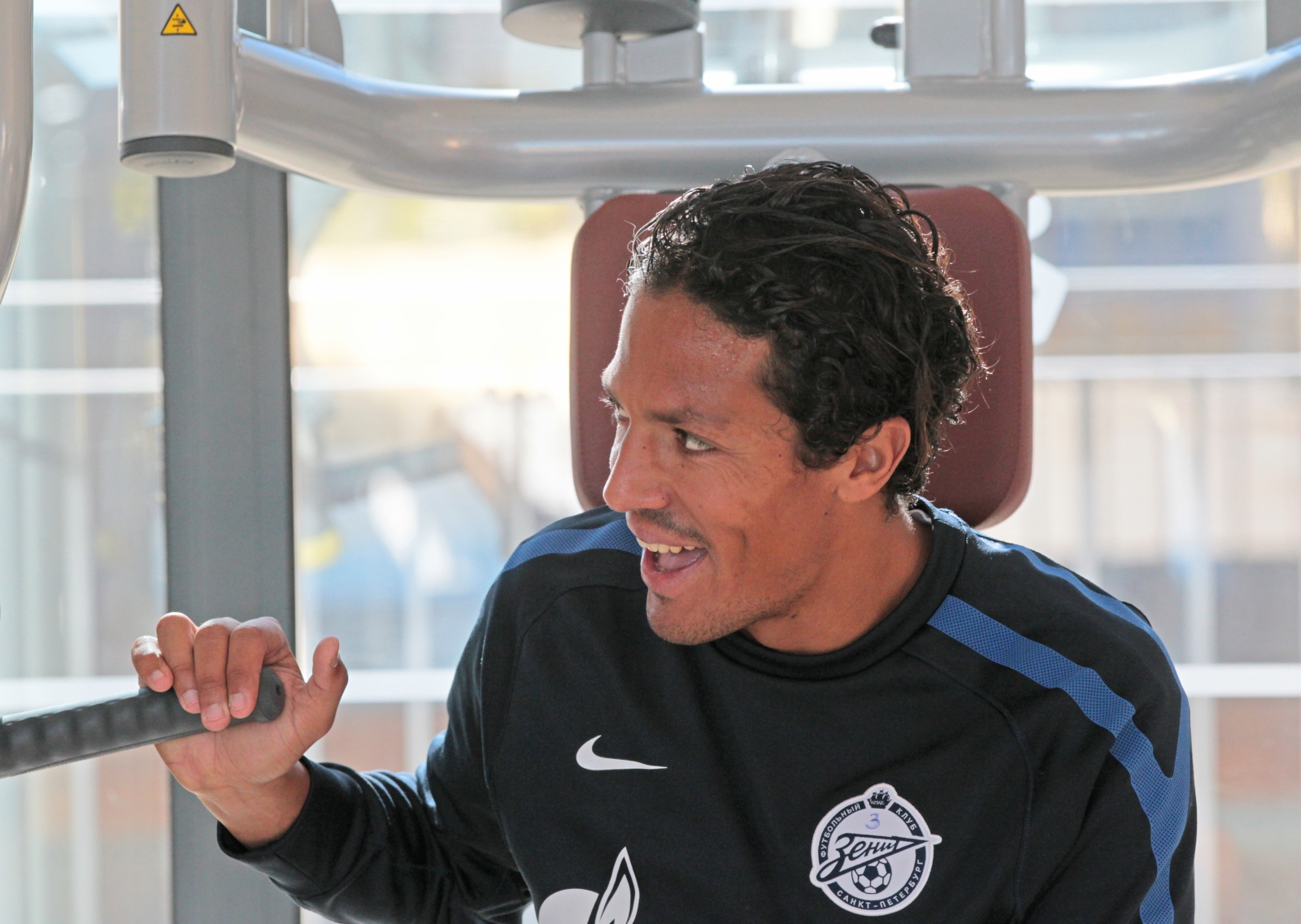 Третий сбор «Зенита» в Лагуше: занятия в тренажерном зале